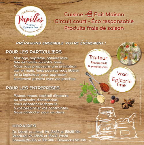 Papilles-flyerverso